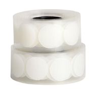 WS Hook & Loop Dots 22mm 70 Pack White