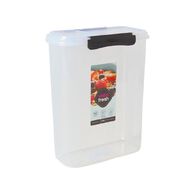 Visto Fresh Cereal Container Clear/Charcoal Clips 4.25 Litre