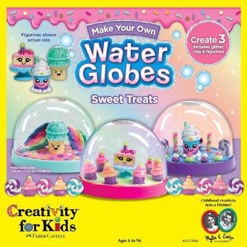Faber-Castell Creativity For Kids Make Your Own Water Globe Sweet Treats
