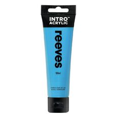 Reeves Intro Acrylic Paint Cerulean Blue 100ml