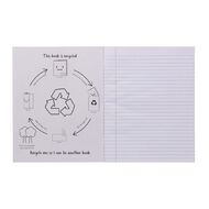 WS Exercise Book 1B4 7mm Ruled 32 Leaf Red Mid