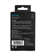 Tech.Inc Triple USB Wall Charger