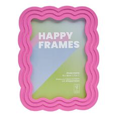 Happy Frames Wavy 13x18 Pink