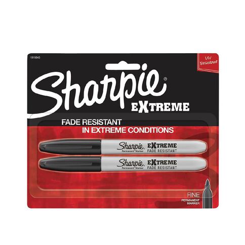 Sharpie Extreme Marker 2 Pack Black 2 Pack