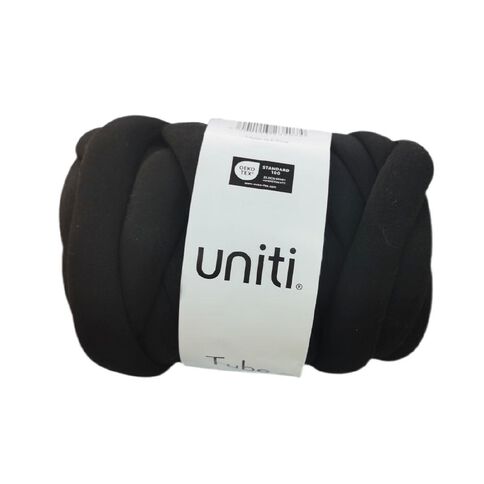 Uniti Tube Yarn Black 250g