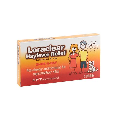 Loraclear Hayfever Relief Tablets 5 Pack