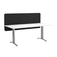 Boyd Visuals Desk Screen Modesty Panel Black 1200mm