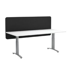 Boyd Visuals Desk Screen Modesty Panel Black 1200mm