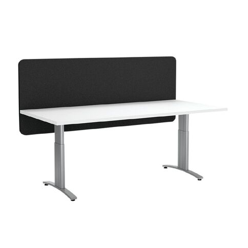 Boyd Visuals Desk Screen Modesty Panel Black 1200mm