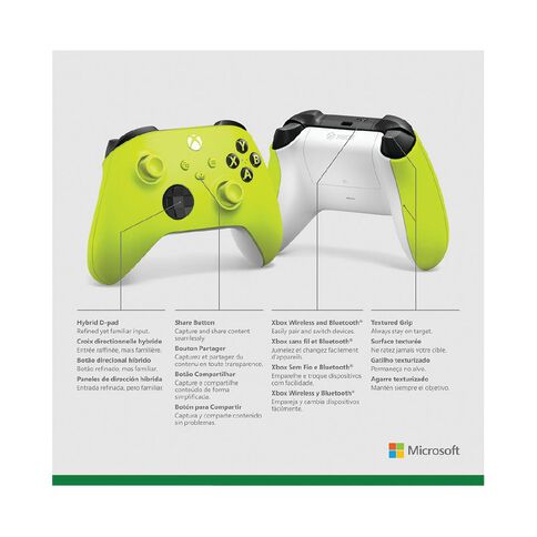 Xbox Wireless Controller Electric Volt Xbox Wireless Controller Electric Volt