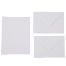 Uniti Cards & Envelopes White 25 Pack