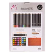 Jasart Art Advantage Starter Set With Wooden Carry Case 70 Pieces Jasart Art Advantage Starter Set With Wooden Carry Case 70 Pieces
