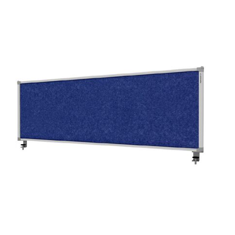 Boyd Visuals Desk Mounted Partition 1460W Blue Mid