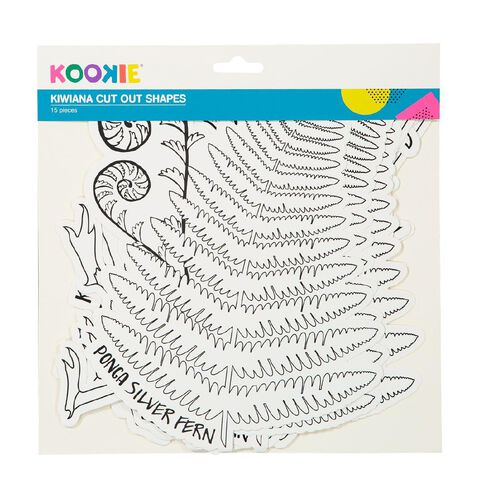 Kookie Kiwiana Cut Out Shapes 19 Piece