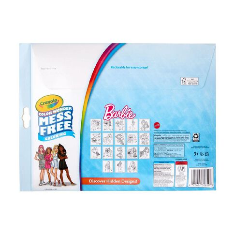 Crayola Colour Wonder Foldalope Pack Barbie