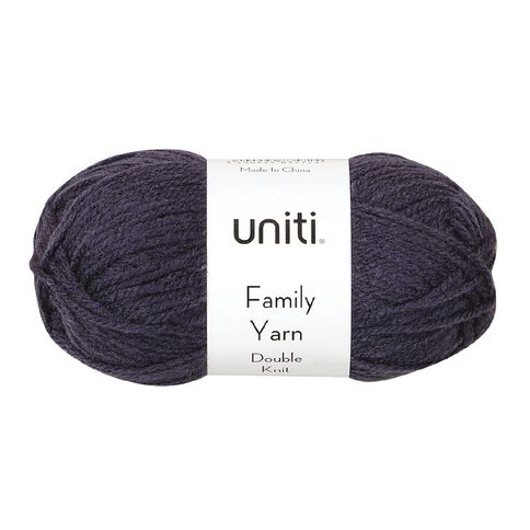Uniti Yarn Family Double Knit Charcoal 50g