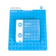 WS 26/6 Staples 1000 Piece 2 Pack