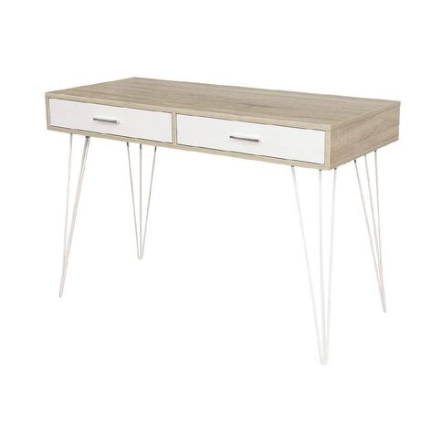 Workspace Metro II Desk Oak