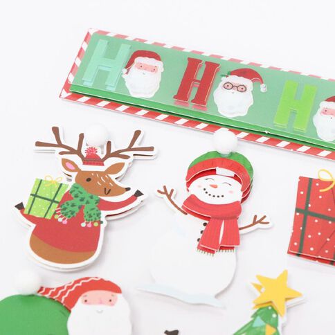 Uniti Christmas Dimensional Stickers