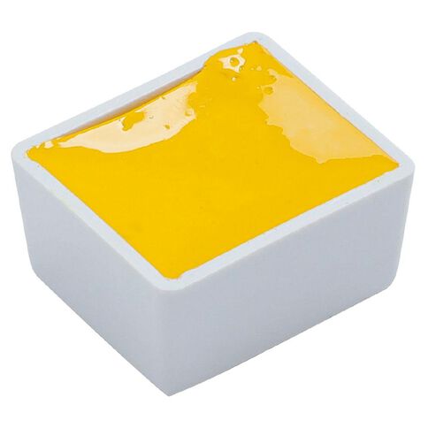 BLOCKX Watercolour Half Pan S3 313 Primary Yellow