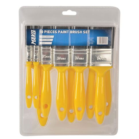Mako Paint Brush Set 10 Piece