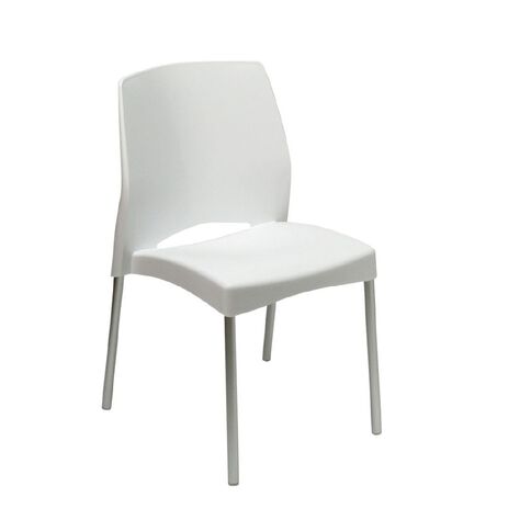 Eden Pop Indoor/Outdoor Stacker Chair White