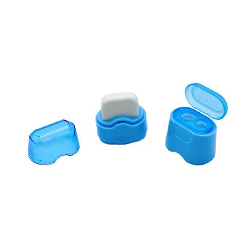 WS Sharpener Eraser Combo Blue