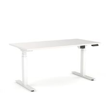 Agile Electric Height Adjustable Desk 1500 White