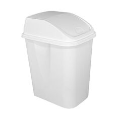 Taurus Flip Bin 29 Litre White