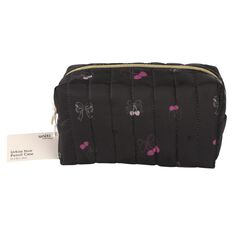 Uniti Stationery Urban Noir Bow & Cherry Pencil Case