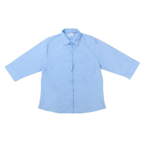 Schooltex 3/4 Sleeve Poplin Blouse