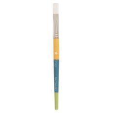 Princeton Snap Brush Short Handle Taklon Flat Shader 16 White