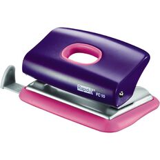 Rapid Fc10 2 Hole Punch Funky Purple/Pink 10 Sheet Pink Mid