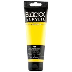 BLOCKX Acrylic Tube Medium Titanium Yellow 120ml