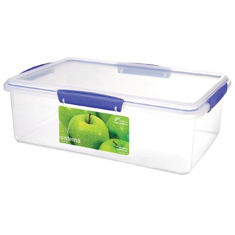 Sistema Klip It Plus Rectangular Container Blue 7.5L