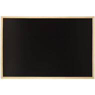 WS Wooden Frame Non-Magnetic Blackboard Black