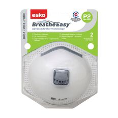 Esko Breathe Easy P2 Valved Disposable Respiratory Mask 2 Pack