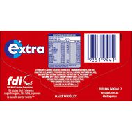 Extra Strawberry Chewing Gum Sugar Free 14 Piece 27g