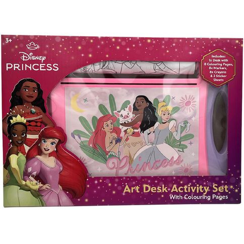 Disney Princess Art Desk Activity Set
