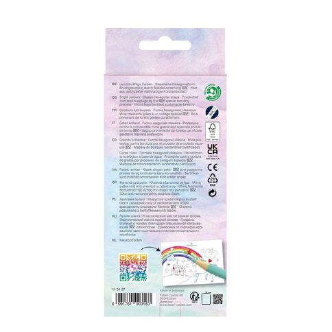 Faber-Castell Unicorn Coloured Pencils