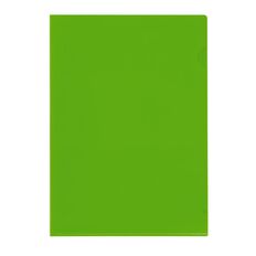 WS L-Shaped Pockets 10 Pack Green A4