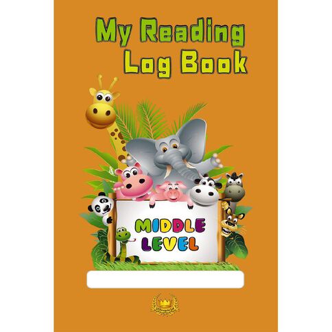 GT My Reading Log Book Orange Mid