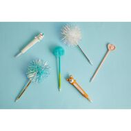 Krinkles Aqua Pom Pom Pen