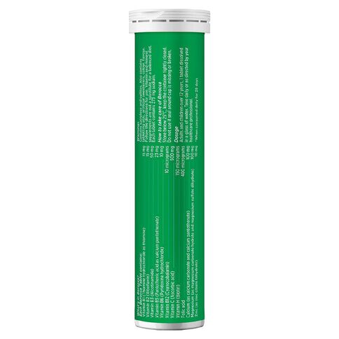 Berocca Energy Vitamin B & C Orange Flavour Effervescent Tablets 30 Pack