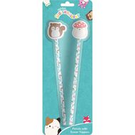 Squishmallows Cottage Collection Pencil & Eraser Toppers