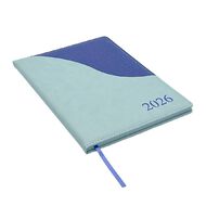 WS 2026 Diary Week To View Wave Multi-Coloured