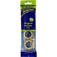 Sellotape Cellulose Tape 15mm x 10m 4 Pack