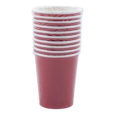 Party Inc Paper Cups Red 10 Pack