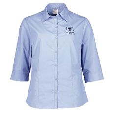 Schooltex St Mary's Hastings 3/4 Sleeve Blouse with Embroidery