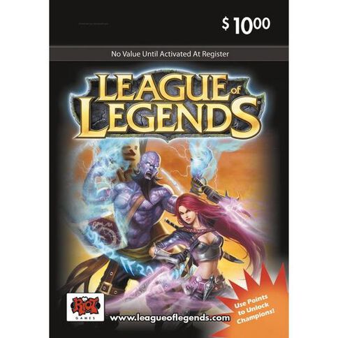 Riot $10 Game Card